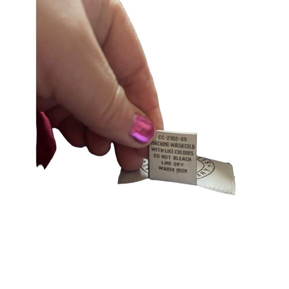 Gibson Mens Multicolor USA Texas Flag Lone Star Short Sleeve Button Down Shirt X - Picture 7 of 12